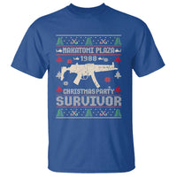 Nakatomi Plaza Christmas Party T Shirt Funny 80's Die Movie 1988 Ugly Christmas - Wonder Print Shop