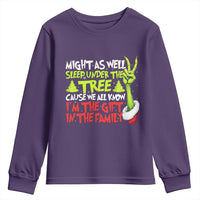 Funny Christmas Youth Sweatshirt I'm The Gift Kids Pajamas Girls Boys - Wonder Print Shop
