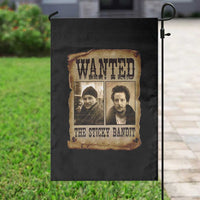Funny Christmas Movie Garden Flag Wanted Sticky Bandit Merry Xmas Ya Filthy Animal - Wonder Print Shop