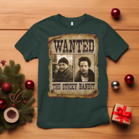 Funny Christmas Movie T Shirt Wanted Sticky Bandit Merry Xmas Ya Filthy Animal - Wonder Print Shop