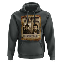 Funny Christmas Movie Hoodie Wanted Sticky Bandit Merry Xmas Ya Filthy Animal - Wonder Print Shop
