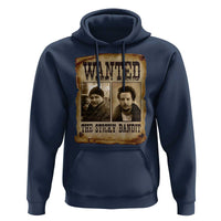 Funny Christmas Movie Hoodie Wanted Sticky Bandit Merry Xmas Ya Filthy Animal - Wonder Print Shop