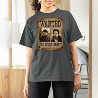 Funny Christmas Movie T Shirt For Women Wanted Sticky Bandit Merry Xmas Ya Filthy Animal - Wonder Print Shop