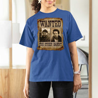 Funny Christmas Movie T Shirt For Women Wanted Sticky Bandit Merry Xmas Ya Filthy Animal - Wonder Print Shop