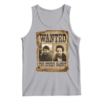 Funny Christmas Movie Tank Top Wanted Sticky Bandit Merry Xmas Ya Filthy Animal - Wonder Print Shop