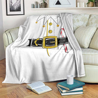 Christmas Elf Costume Throw Blanket Holiday Costume Funny Christmas Gift - Wonder Print Shop