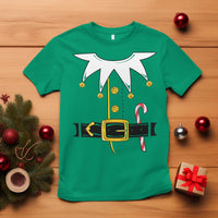Christmas Elf Costume T Shirt Holiday Costume Funny Christmas Gift - Wonder Print Shop