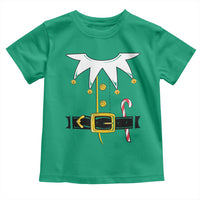 Christmas Elf Costume Toddler T Shirt Holiday Costume Funny Christmas Gift - Wonder Print Shop