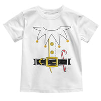 Christmas Elf Costume Toddler T Shirt Holiday Costume Funny Christmas Gift - Wonder Print Shop