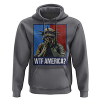 WTF America Hoodie Humor Statue of Liberty