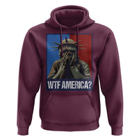WTF America Hoodie Humor Statue of Liberty