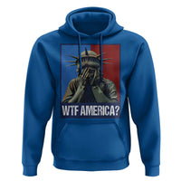 WTF America Hoodie Humor Statue of Liberty