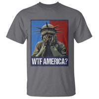 WTF America T Shirt Humor Statue of Liberty