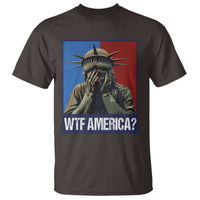 WTF America T Shirt Humor Statue of Liberty