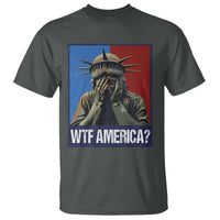 WTF America T Shirt Humor Statue of Liberty