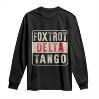 Subtle FDT Long Sleeve Shirt Foxtrots Delta Tangos