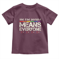 We The People Means Everyone Lgbt Equality Toddler T Shirt