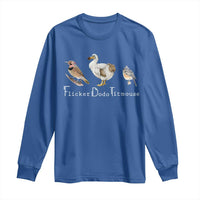 Subtle FDT Long Sleeve Shirt Flicker Dodo Titmouse Bird
