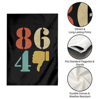 Retro 8647 Garden Flag Classic Retro Vintage 80s Style - Wonder Print Shop