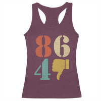 Retro 8647 Racerback Tank Top Classic Retro Vintage 80s Style