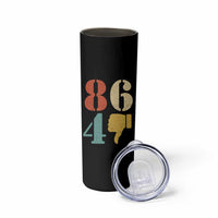 Retro 8647 Skinny Tumbler Classic Retro Vintage 80s Style