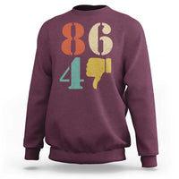 Retro 8647 Sweatshirt Classic Retro Vintage 80s Style