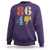 Retro 8647 Sweatshirt Classic Retro Vintage 80s Style