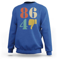 Retro 8647 Sweatshirt Classic Retro Vintage 80s Style