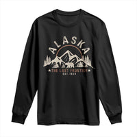 Alaska Long Sleeve Shirt Vintage Bear The Last Frontier Souvenir - Wonder Print Shop
