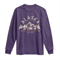 Alaska Long Sleeve Shirt Vintage Bear The Last Frontier Souvenir - Wonder Print Shop