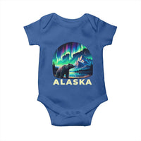 Bear Alaska Baby Onesie Alaskan Night Sky Northern Lights Aurora - Wonder Print Shop