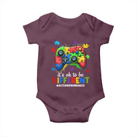 Video Game Autism Awareness Baby Onesie It's Ok To Be Different Kids