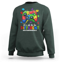 Video Game Autism Awareness Sweatshirt It's Ok To Be Different Kids