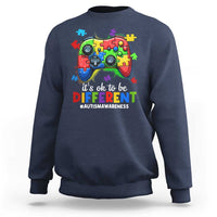 Video Game Autism Awareness Sweatshirt It's Ok To Be Different Kids
