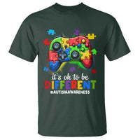 Video Game Autism Awareness T Shirt It's Ok To Be Different Kids