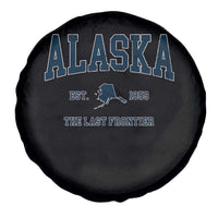 Alaska Spare Tire Cover Vintage Sports Design The Last Frontier Souvenirs - Wonder Print Shop