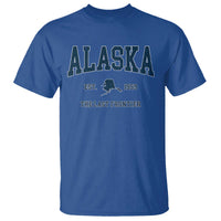 Alaska T Shirt Vintage Sports Design The Last Frontier Souvenirs - Wonder Print Shop