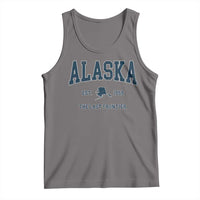 Alaska Tank Top Vintage Sports Design The Last Frontier Souvenirs - Wonder Print Shop