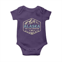 Vintage Alaska The Last Frontier Baby Onesie Retro Alaskan Bear Mountain Souvenir - Wonder Print Shop