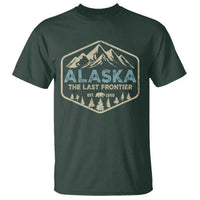 Vintage Alaska The Last Frontier T Shirt Retro Alaskan Bear Mountain Souvenir - Wonder Print Shop