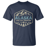 Vintage Alaska The Last Frontier T Shirt Retro Alaskan Bear Mountain Souvenir - Wonder Print Shop
