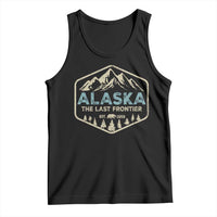 Vintage Alaska The Last Frontier Tank Top Retro Alaskan Bear Mountain Souvenir - Wonder Print Shop