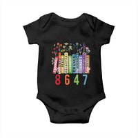 Retro 8647 Baby Onesie Equal Rights Book Flower Feminist Women Rights