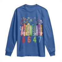 Retro 8647 Long Sleeve Shirt Equal Rights Book Flower Feminist Women Rights