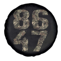 Retro 8647 Spare Tire Cover Vintage Camouflage Camo Skull