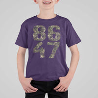 Retro 8647 T Shirt For Kid Vintage Camouflage Camo Skull