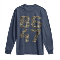 Retro 8647 Long Sleeve Shirt Vintage Camouflage Camo Skull
