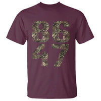 Retro 8647 T Shirt Vintage Camouflage Camo Skull