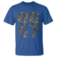 Retro 8647 T Shirt Vintage Camouflage Camo Skull