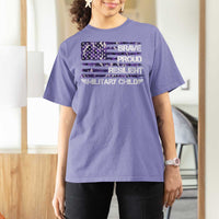 Military Kids Military Child T Shirt For Women Camo American Flag USA Camouflage